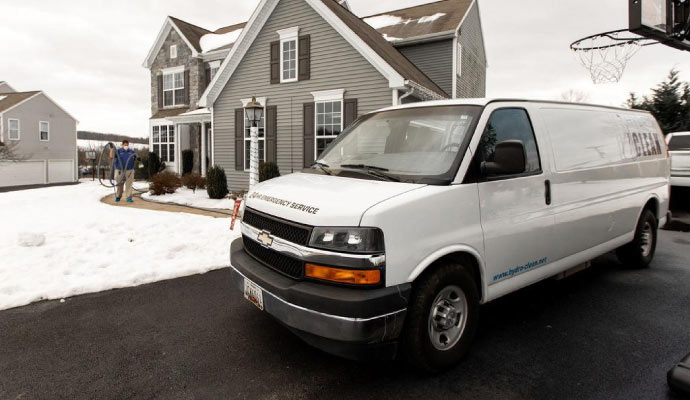  Hydro Clean Duct Cleaning service vehicle