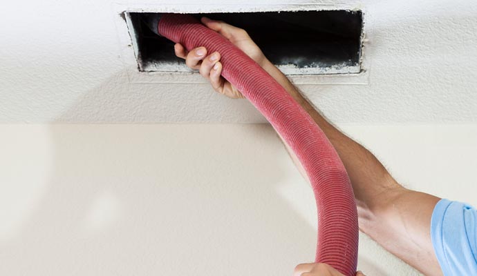 professional residential duct sanitization