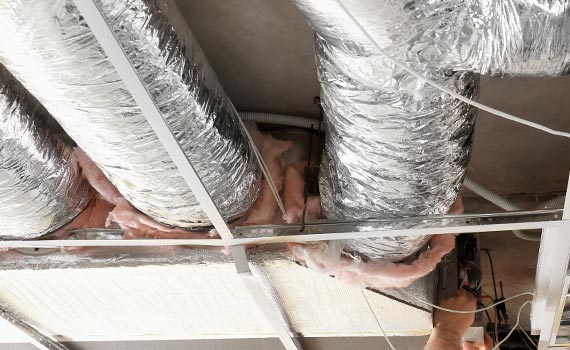 Old ductwork sealing service